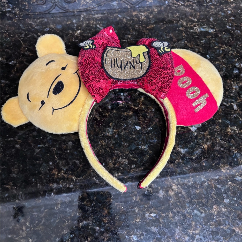 Custom Made Winnie the Pooh Ears Headband